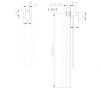 Смеситель для душа Abber Daheim AF8226B черный