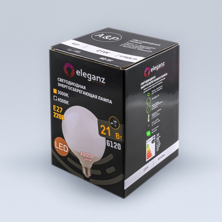 Лампа светодиодная Eleganz E27 21Вт 4500K EL-0092