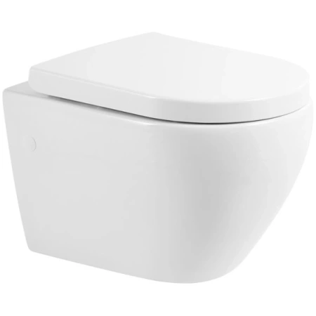 Унитаз подвесной BelBagno Sfera-R BB513CH безободковый, белый
