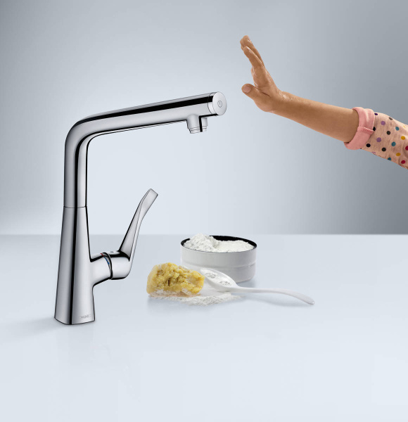 Смеситель для кухни hansgrohe Metris Select 14883000