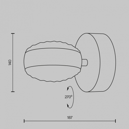 Бра Maytoni Mind MOD299WL-L10BS3K