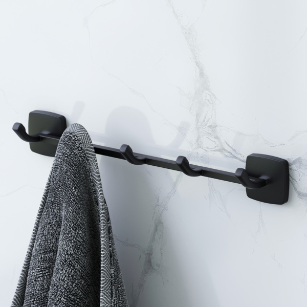 Набор крючков для полотенец AM.PM Gem A9035922 черный