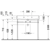 Раковина 80x47 см Duravit Vero Air 2350800000