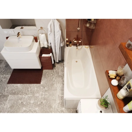 Акриловая ванна 150x70 см Vagnerplast Aronia VPBA157ARN2X-04