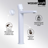 Смеситель для раковины WasserKRAFT Saale 9503H белый