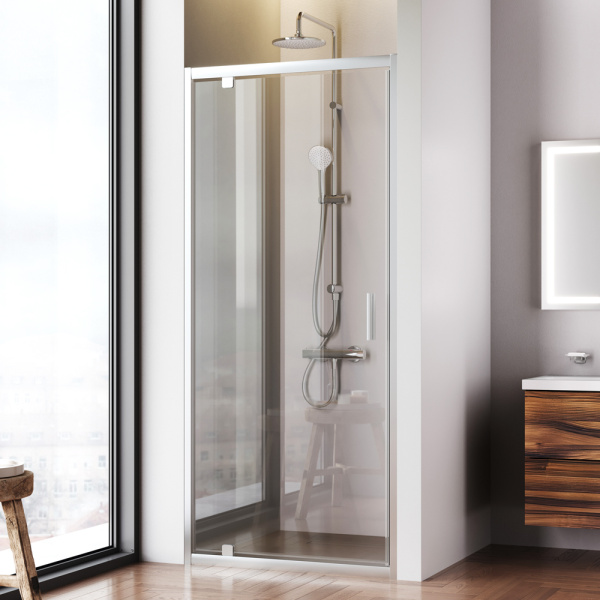 Душевая дверь AM.PM Gem W90G-90-1P-MT серебро