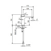 Смеситель для раковины Fantini Myo 61 02 V604WF