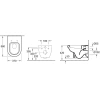 Унитаз подвесной Villeroy & Boch Omnia Architectura 567410R1 альпийский белый