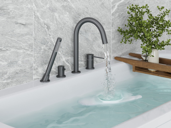 Смеситель для ванны Timo Saona 2320/18Y черное золото