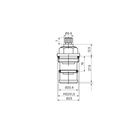 Дивертор Iddis 997BC148SM-P хром глянец