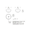 Раковина Milldue Bowl 45 8889*0 Bianco Opaco
