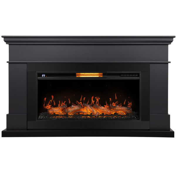 Каминокомплект: Очаг Royal Thermo Aurora RTFP/P-AR40LS, портал California 42/40/36, графит