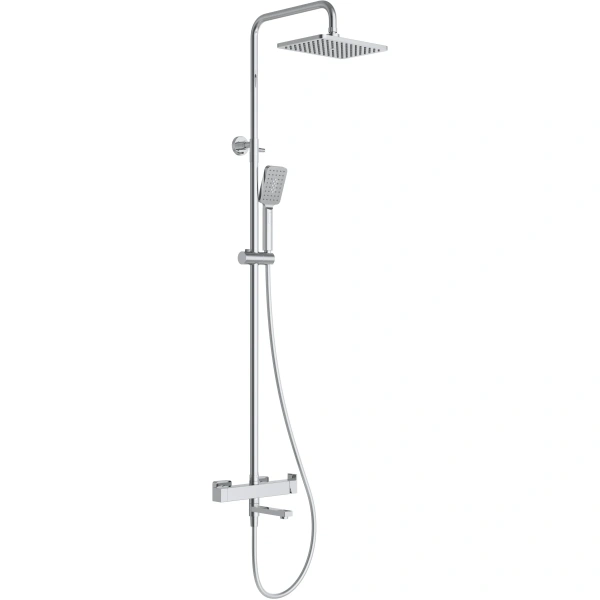 Душевая система Cezares Slider SLIDER-CVD-01 267x193 см, со смесителем, хром