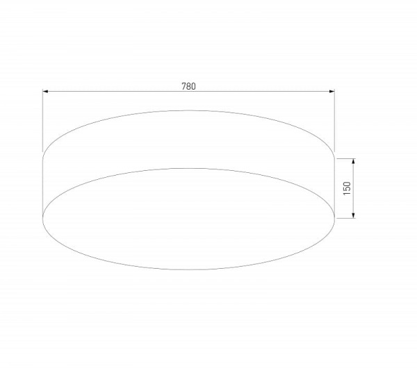 Накладной светильник TK Lighting Rondo 5638 Rondo Linen