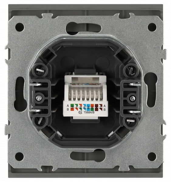 Розетка Ethernet RJ-45 без рамки Эра Arktik Б0070479