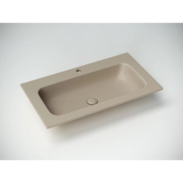 Раковина Ceramicanova Grace CN7012MC 81x45,7 см, накладная, капучино матовый