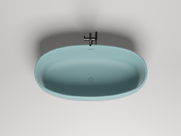 Ванна из искусственного камня Salini Luce 170x85 100121MF покраска по RAL полностью