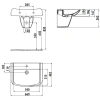 Раковина 66x46,2 см Creavit Bull BL065-00CB00E-0000