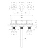 Смеситель для раковины Gessi Inciso 58192#149