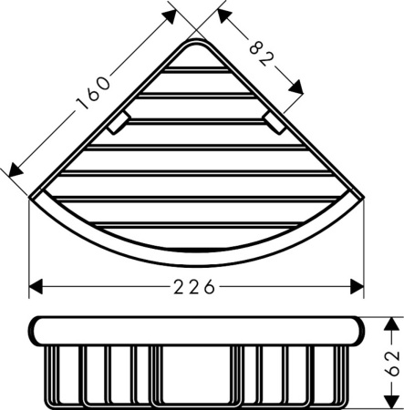 Мыльница hansgrohe Logis Universal 41710000