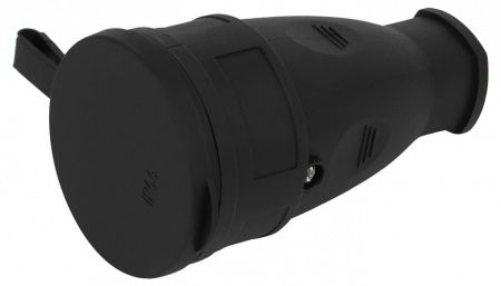 Розетка с заземлением Эра  RX10-B-IP44
