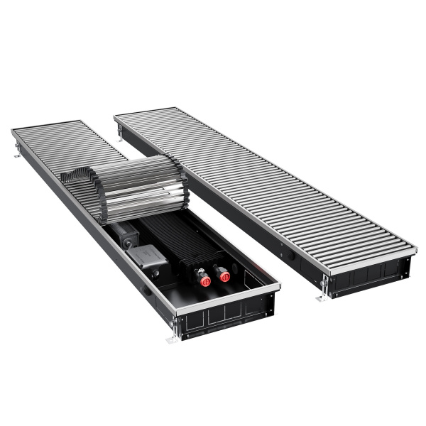 Конвектор внутрипольный Royal Thermo ATRIUM TURBO-80/250/1900-DG-U-NA