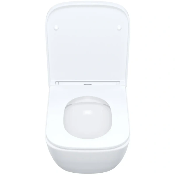 Унитаз подвесной IDDIS Torr TORRDSEi25 безободковый, с сиденьем микролифт, белый