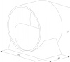Накладной светильник Elektrostandard Coneto a063684
