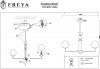 Люстра на штанге Freya Болас FR5185PL-06BS
