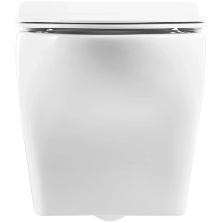 Унитаз подвесной BelBagno Kraft BB064CHR безободковый, белый