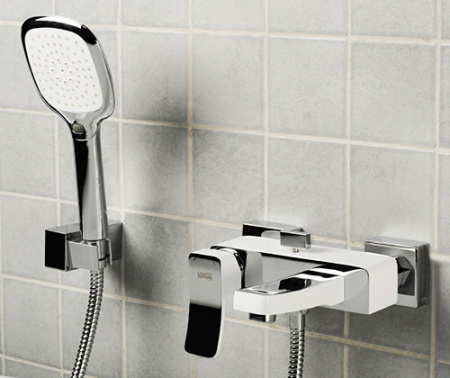 Смеситель для ванны WasserKRAFT Aller 1061WHITE