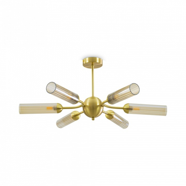 Люстра на штанге Freya Borgy FR5379CL-06G
