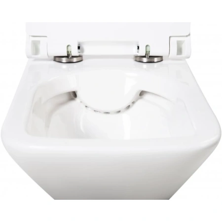 Унитаз подвесной BelBagno Romano BB248CHR-SM безободковый, белый
