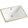 Раковина CeramaLux 540N 47x34 см, встраиваемая снизу, белый