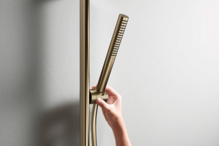 Душевая лейка Hansgrohe Pulsify S 24126140 шлифованная бронза