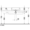 Раковина 48 см Duravit Starck 1 0446480000