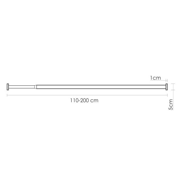 Каммель (Kammel) SC-831120 Карниз для ванной