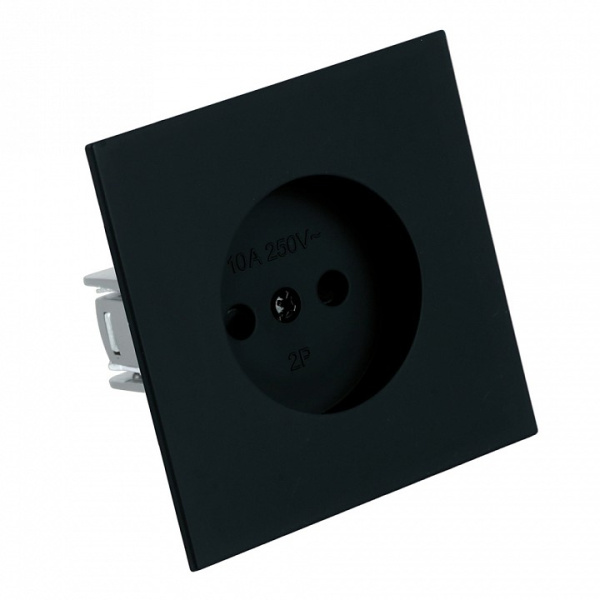 Розетка без заземления и со шторкой Stekker Мия 50453