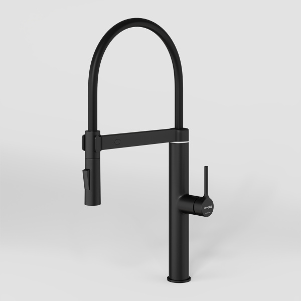 Смеситель для кухни WasserKRAFT A8867 черный матовый