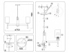 Люстра на штанге Ambrella Light HIGH LIGHT LH56253