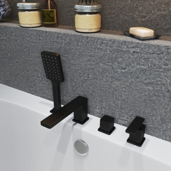 Смеситель для ванны с душем врезной Timo Torne 4330/03Y черный