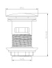 Донный клапан BelBagno BB-SAT-CRM