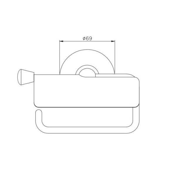 Держатель туалетной бумаги Nicolazzi Impero 1492CR36