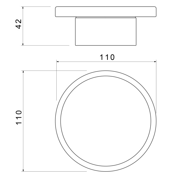 Мыльница настольная Timo Saona 13221/03 черный