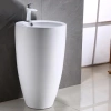 Раковина CeramaLux B133 50,5x50,5 см, напольная, белый