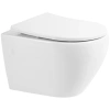 Унитаз подвесной BelBagno Sfera-R BB513CH безободковый, белый
