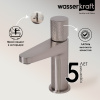 Смеситель для раковины WasserKRAFT Tauber 6403 сталь