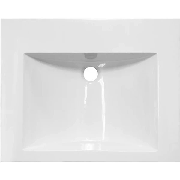 Раковина Misty Монако ФР-00000790 60x48 см, накладная, белый