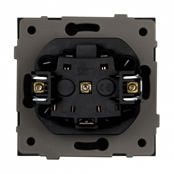 Розетка с заземлением, без рамки Arlight SCT-TENDO 054640