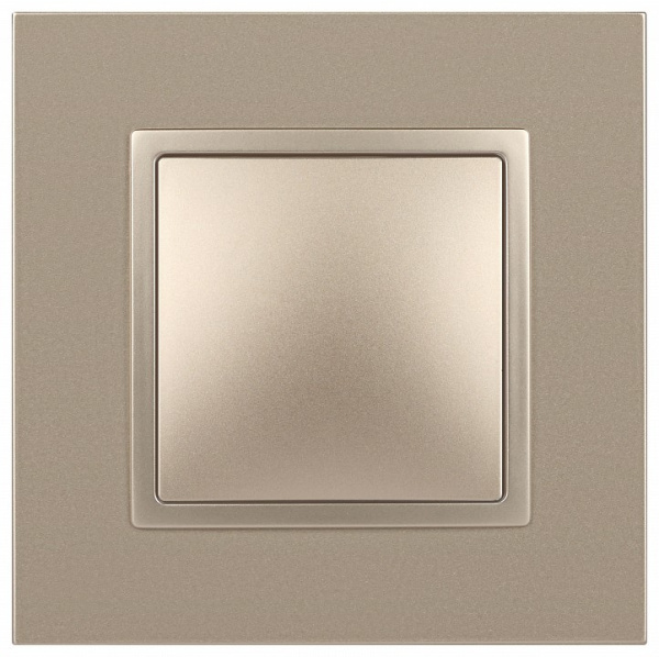 Переключатель перекрестный одноклавишный без рамки Эра Эра Elegance 14-1108-04